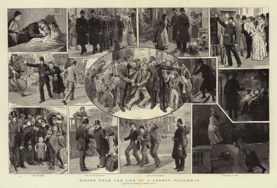 Scener fra en politimands liv i London af Robert Barnes